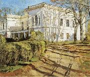 Stanislav Zhukovsky The White House oil painting